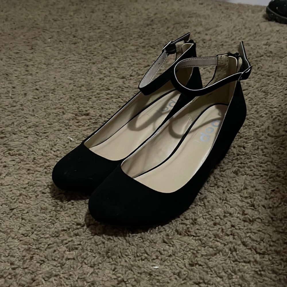 black heels / booties